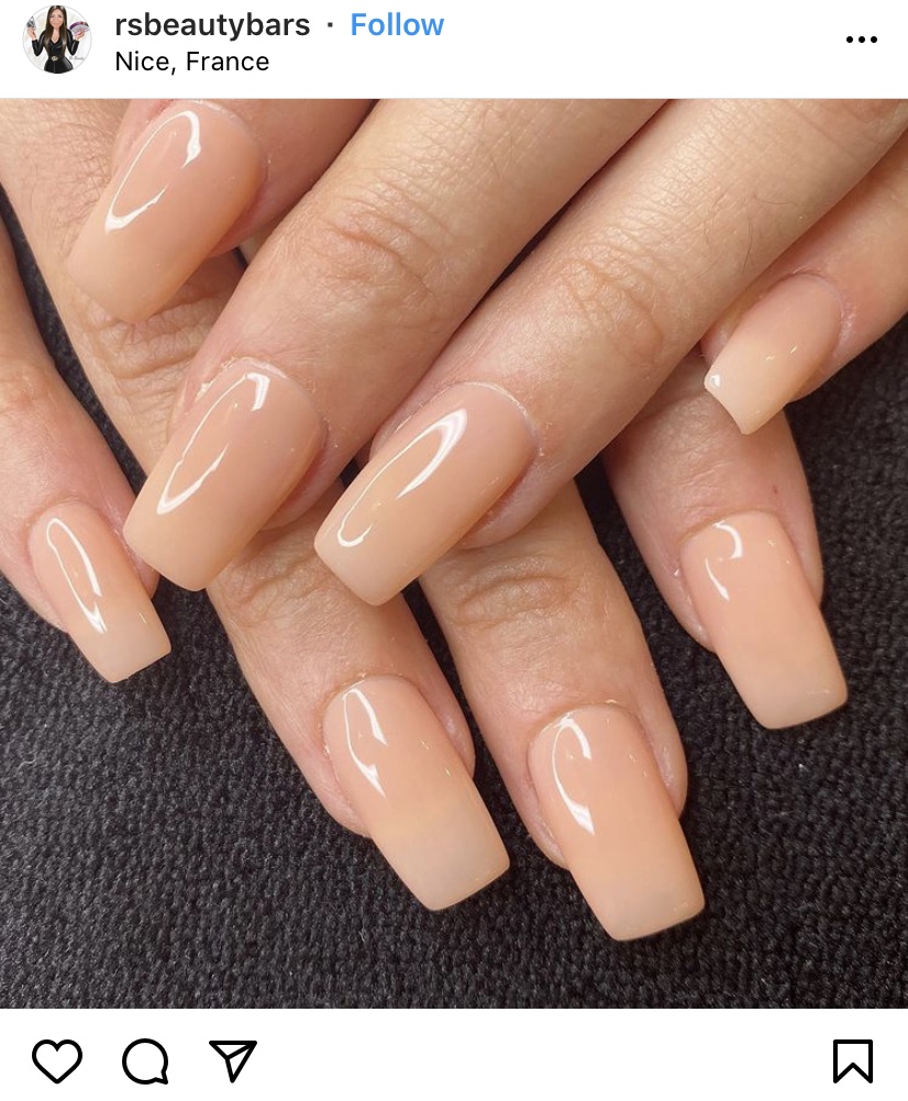 ongles nude